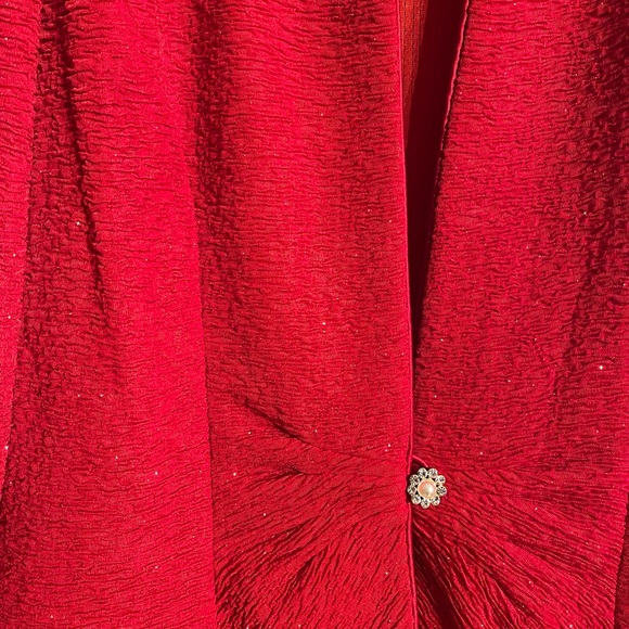 Alex elegant red blazer - Picture 3 of 5